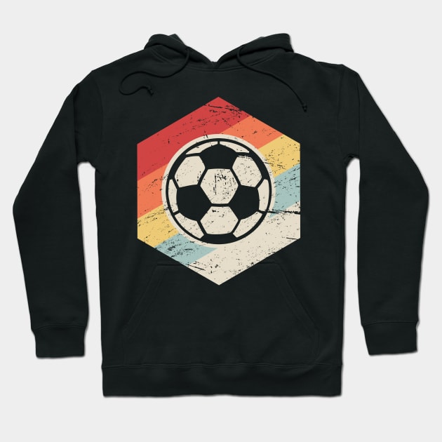 Retro 70s Soccer Coach Icon Hoodie by MeatMan